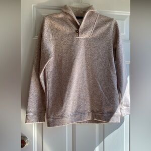 Sonoma Heathered Tan Pullover Sweater